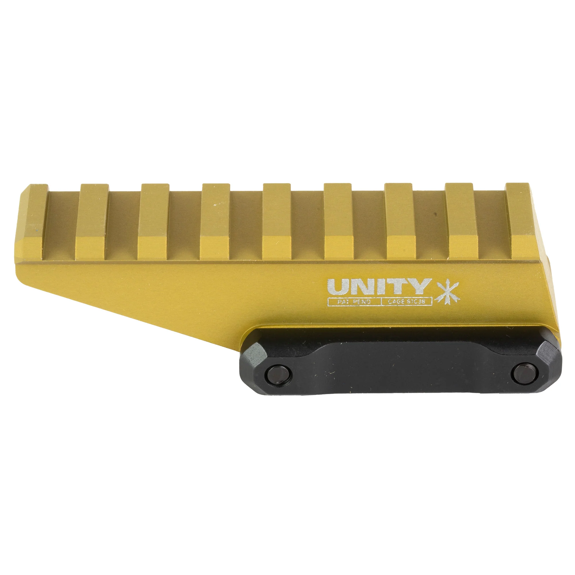 Unity Tactical FAST, Scope Base, Picatinny, Flat Dark Earth Anodized - FST-RAF - Image 3