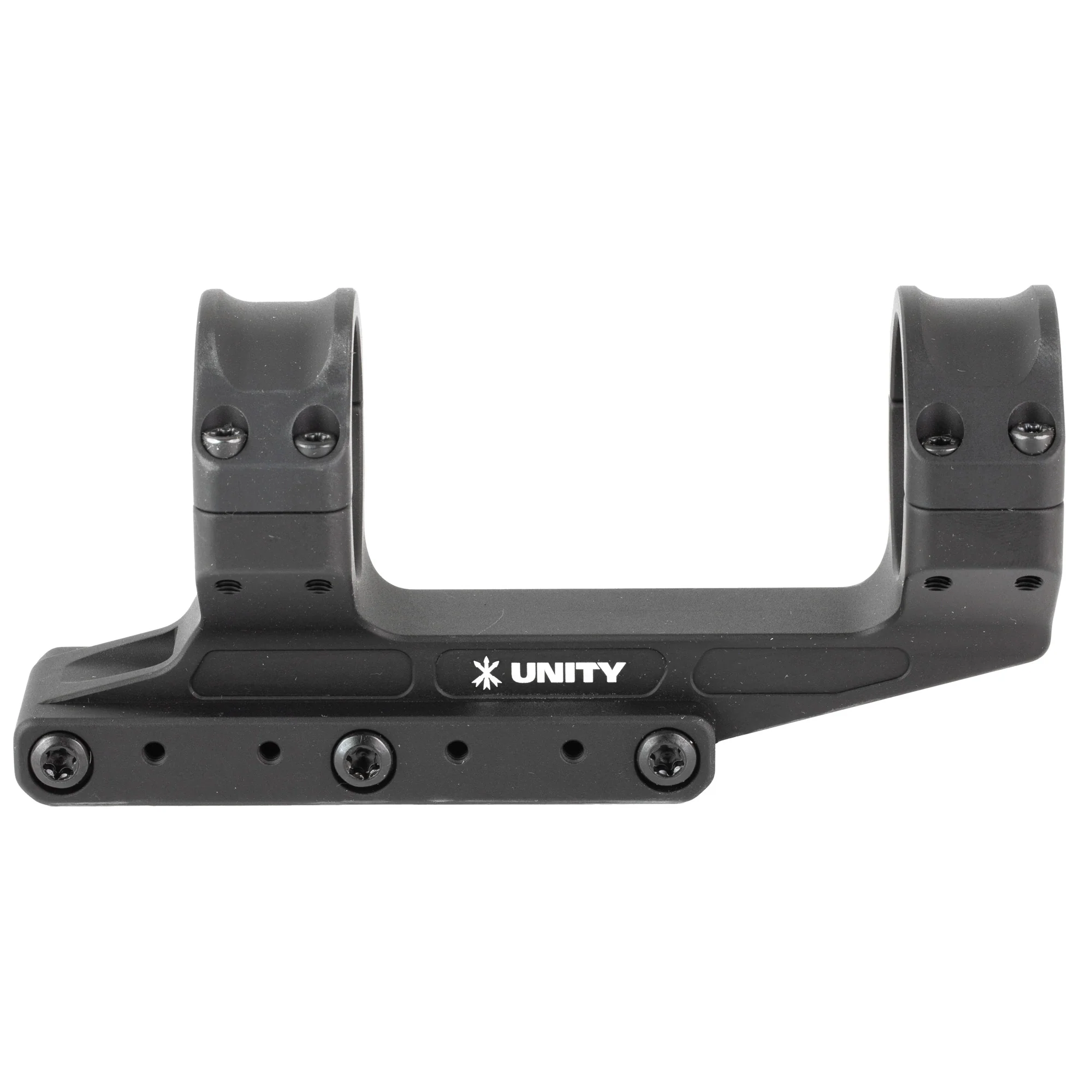 Unity Tactical REKE, 35mm Offset Scope Rings, Picatinny, Black Anodized - RKE-S35154B - Image 3