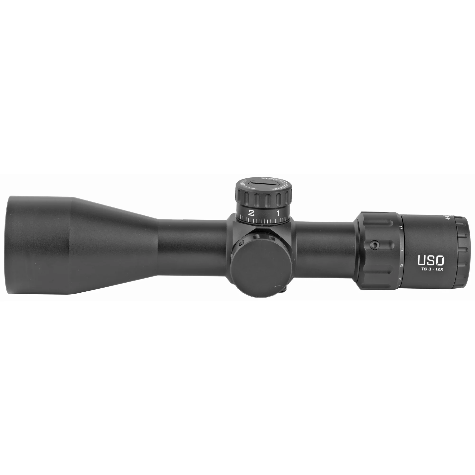 US Optics TS 3-12x52mm FFP MHR Reticle Riflescope - USOTS-12XMHR - Image 3
