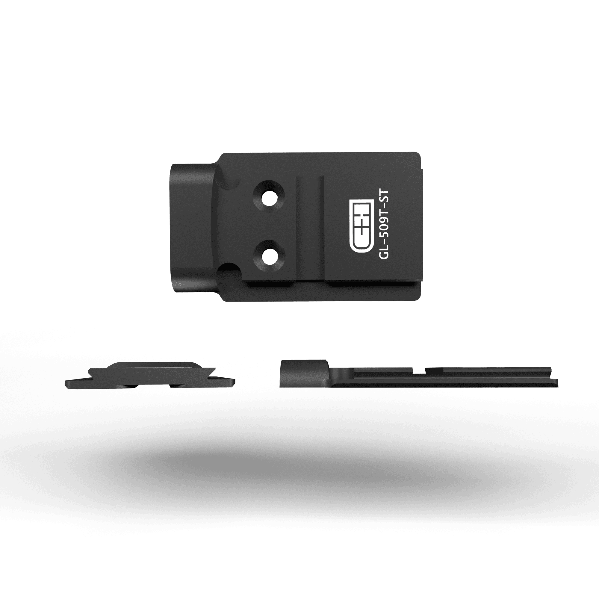 V4 MIL/LEO Adapter Holosun 509T Fits GLOCK MOS **STEEL** - Image 2
