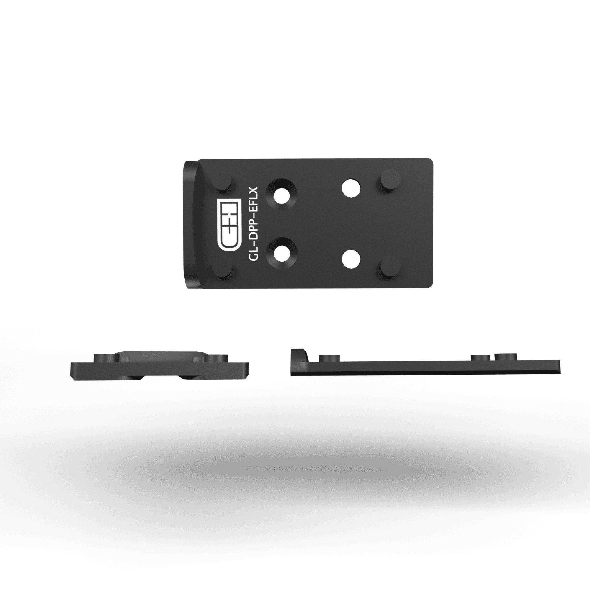 V4 MIL/LEO Adapter Leupold Delta Point Pro / EOTech EFLX Fits GLOCK MOS - Image 2