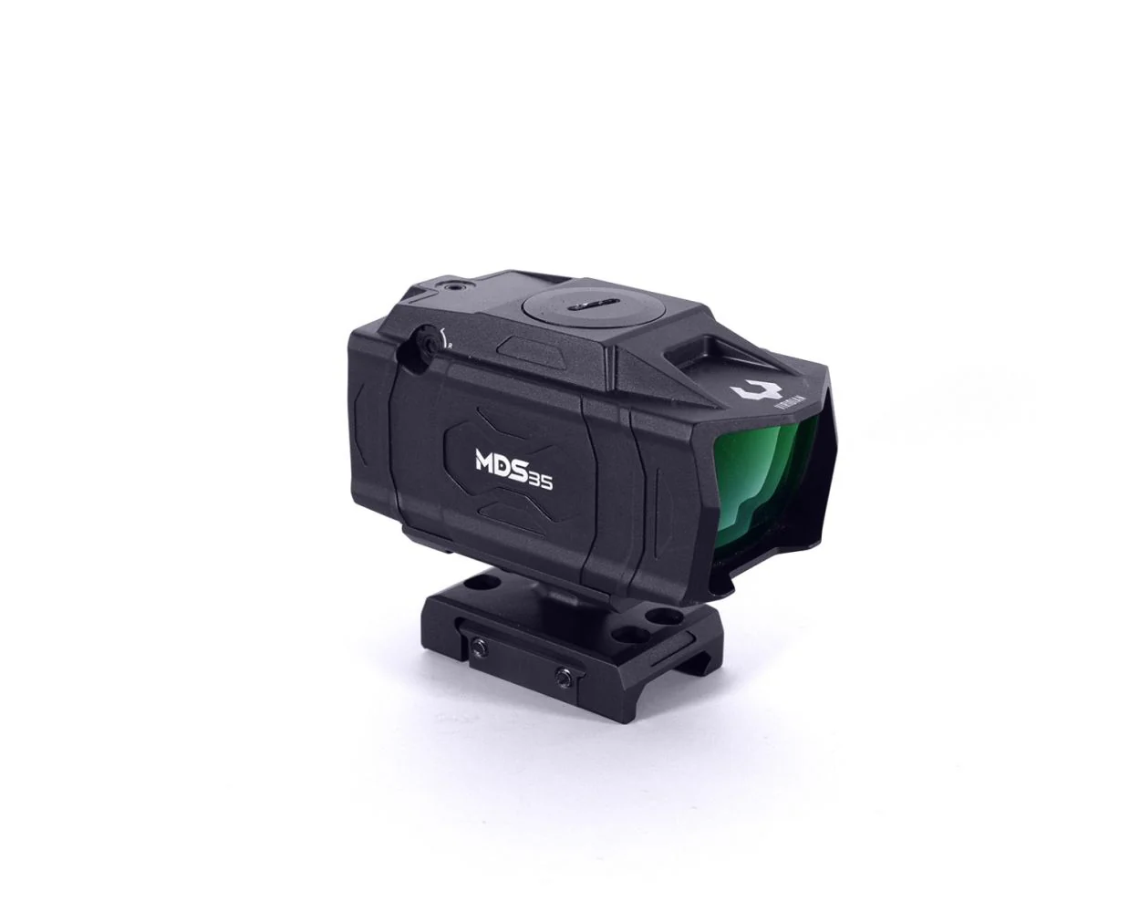 Viridian MDS35 – Green Reflex Sight with Multi-Dot Holdover Reticle & T2 Mount - Image 2