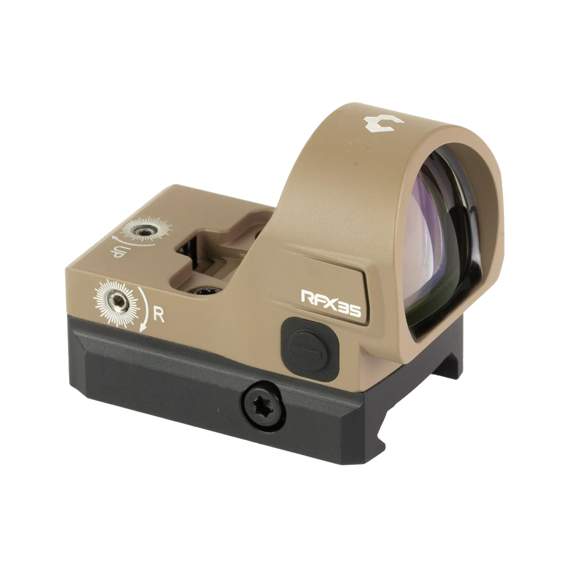 Viridian RFX35 FDE 3 MOA Green Dot Sight - RMR Footprint - 6061 T6 Aluminum Housing - Image 3