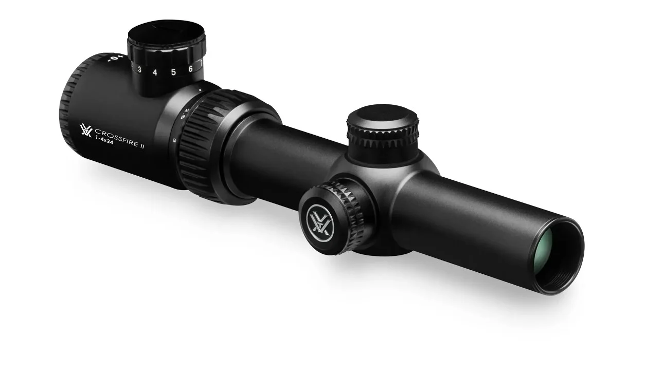 Vortex Crossfire II 1-4X24, V-Brite (MOA) Reticle, 30mm Tube, CF2-31037 - Image 4