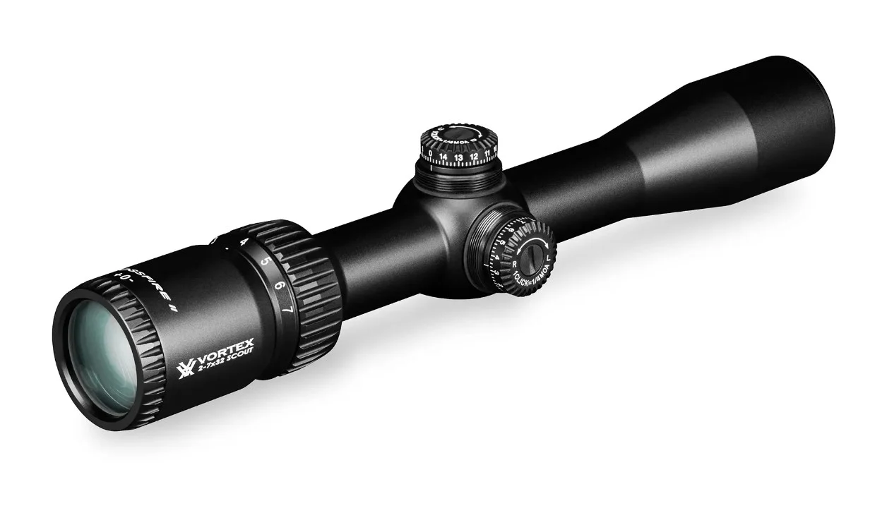 Vortex Crossfire II 2-7X32 Scout Scope V-Plex (MOA) Reticle, 1 inch Tube, CF2-31002 - Image 3