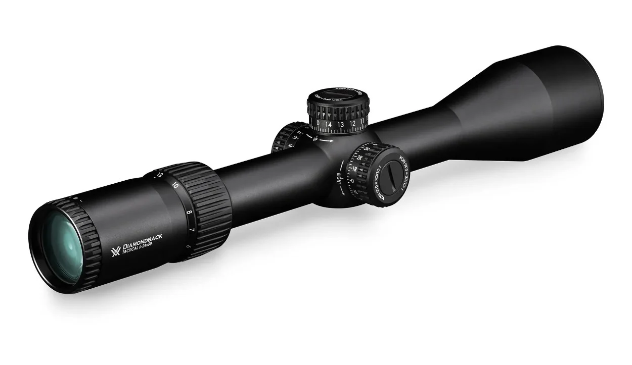 Vortex Diamondback Tactical 6-24X50 FFP, EBR-2C (MOA) RETICLE, 30mm Tube, DBK-10028 - Image 3