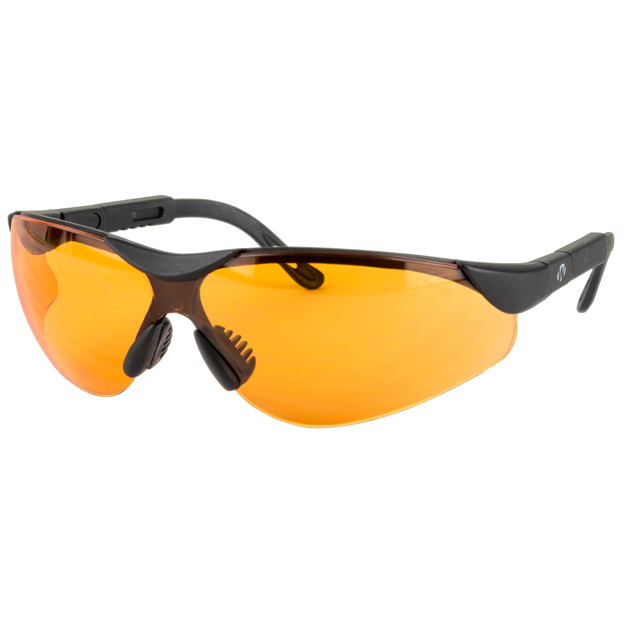 Walker's Elite Shooting Glasses, Amber Lens, Blue-Light Filtering Sport Eye Protection - Image 2