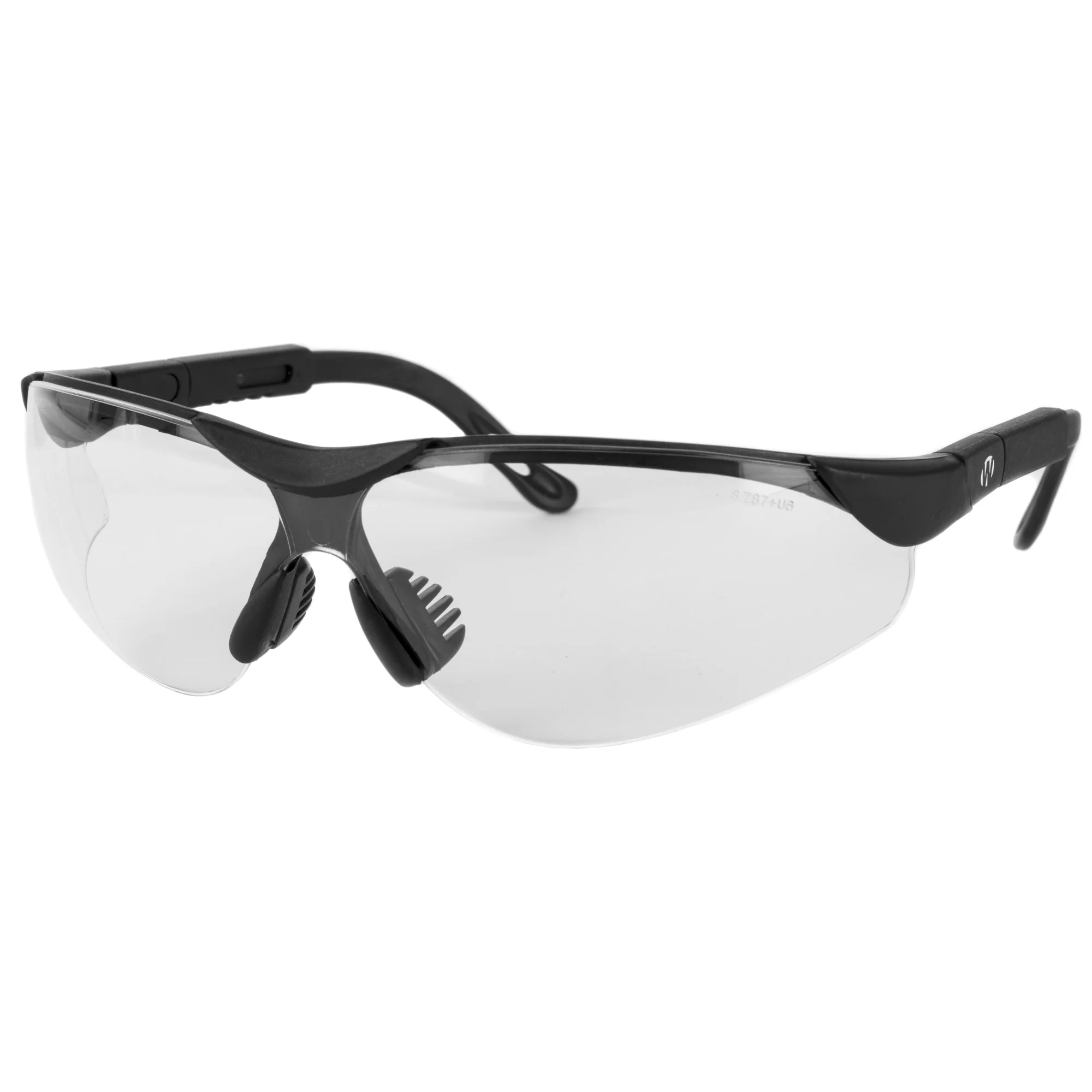 Walker's Elite Shooting Glasses, Clear Lens, Adjustable Temple Sport Glasses - Image 2
