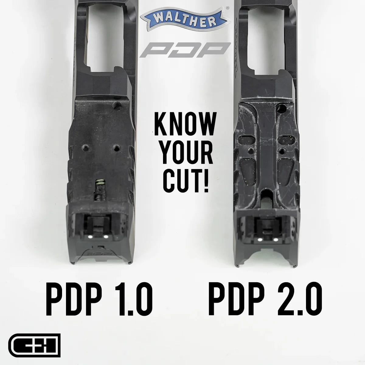 Walther DEFENSE PDP 2.0 to Leupold Delta Point Pro and EOTech EFLX - CHPWS - WLPDP2.0-DPP/EFLX - Image 2