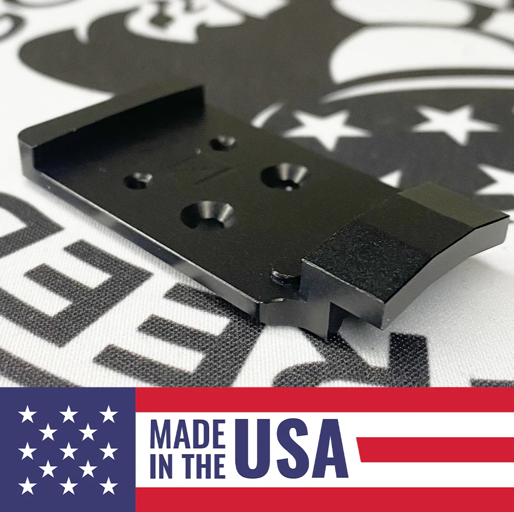 Walther PDP 2.0/F-Series Holosun 407K/507K/EPS/EPS Carry Adapter Plate - Aluminum - DOGTAG - Calculated Kinetics - Image 2