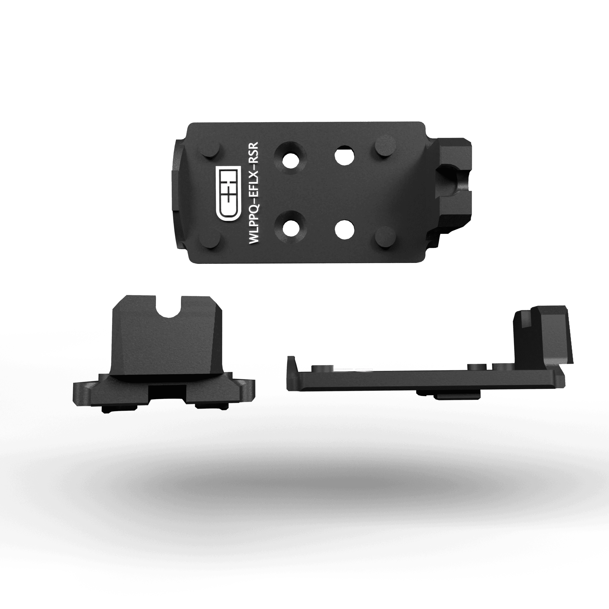 Walther PPQ / Q4 / Q5 to EOTech EFLX with Integrated Rear Sight - WLPPQ-EFLX-RSR - Image 2