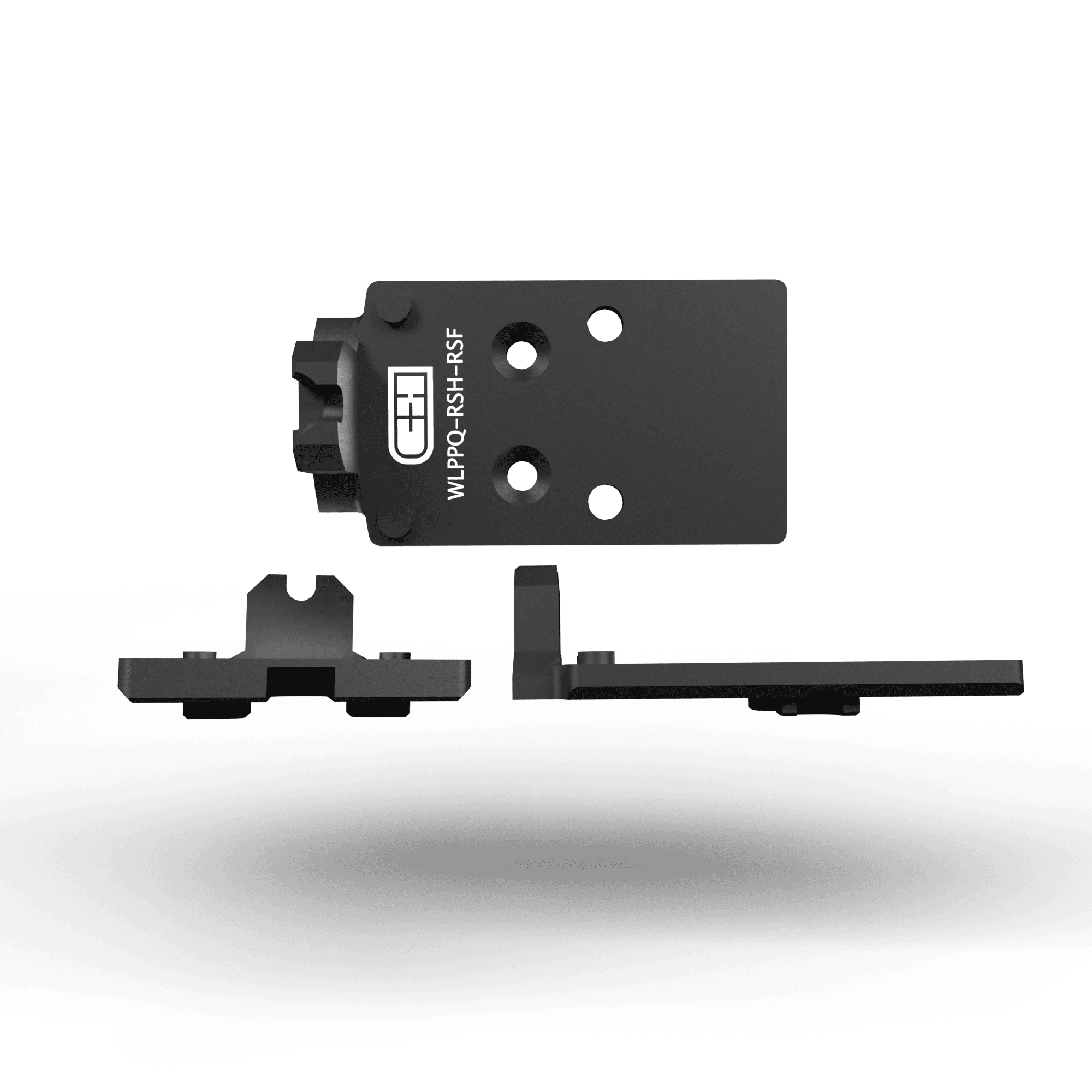 Walther PPQ / Q4 / Q5 to Trijicon RMR / RMR HD / SRO / Holosun 407C / 507C / 507Comp / 508T / C&H EDC-XL / COMP / COMP MAX REAR SIGHT FORWARD - Image 2