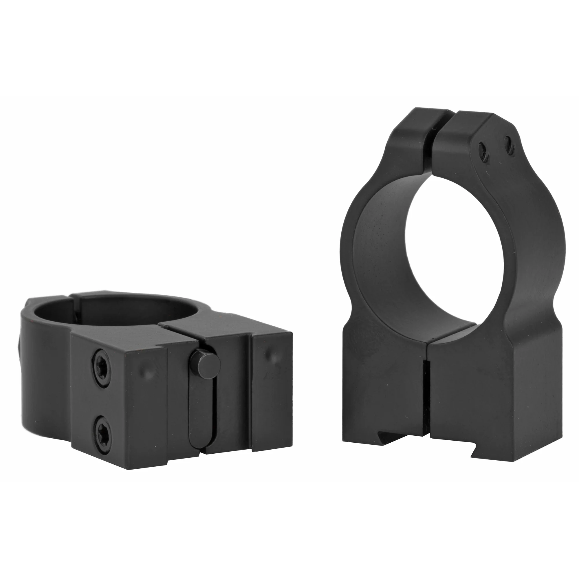 Warne, 1-Inch High Scope Rings, Tikka, Black Matte - 2TM - Image 2