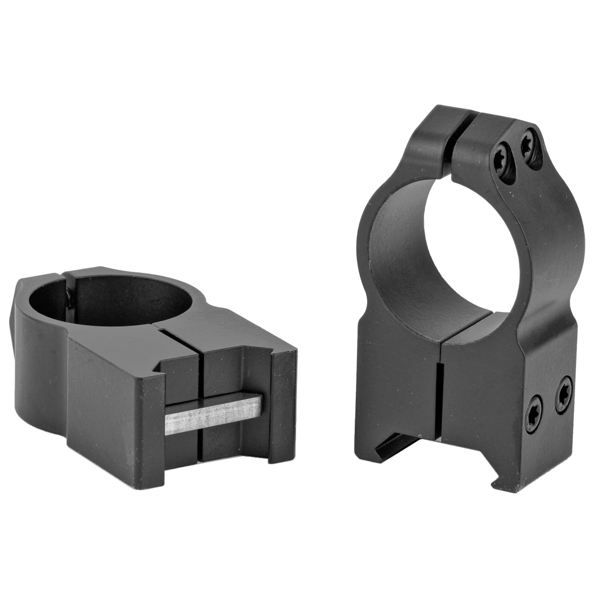 Warne Maxima, 1-Inch Extra High Scope Rings, Weaver, Black Matte - 203M - Image 2