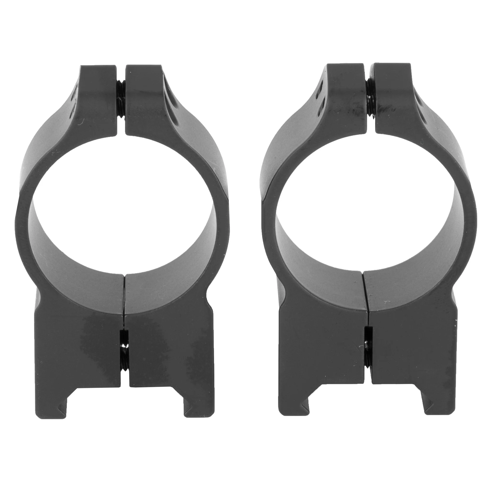 Warne Maxima, 30mm High Scope Rings, Picatinny, Black Matte - 215M