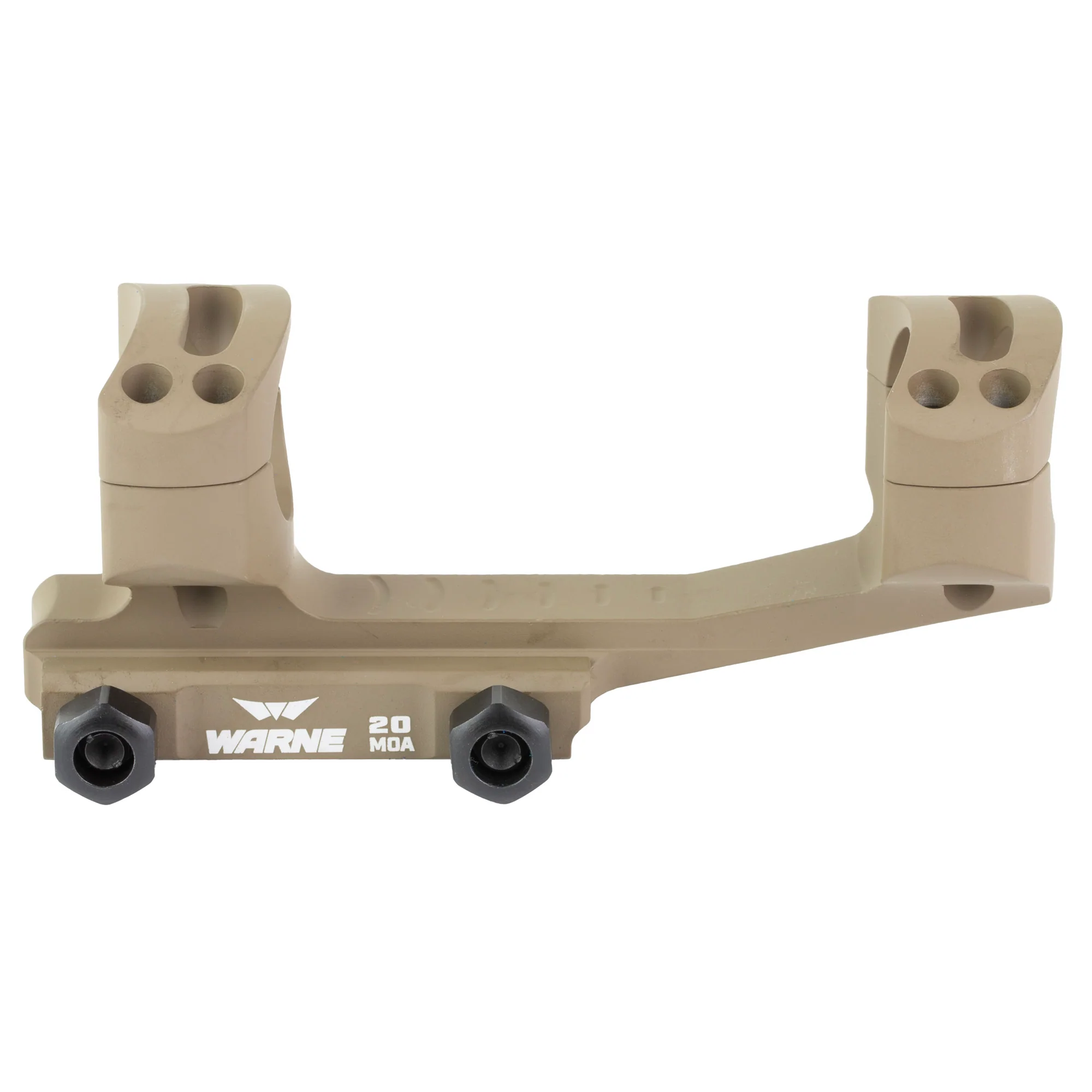 Warne Skeletonized, 1-Inch Cantilever Optic Mount, Picatinny, Flat Dark Earth Anodized - LRSKEL1DE - Image 3