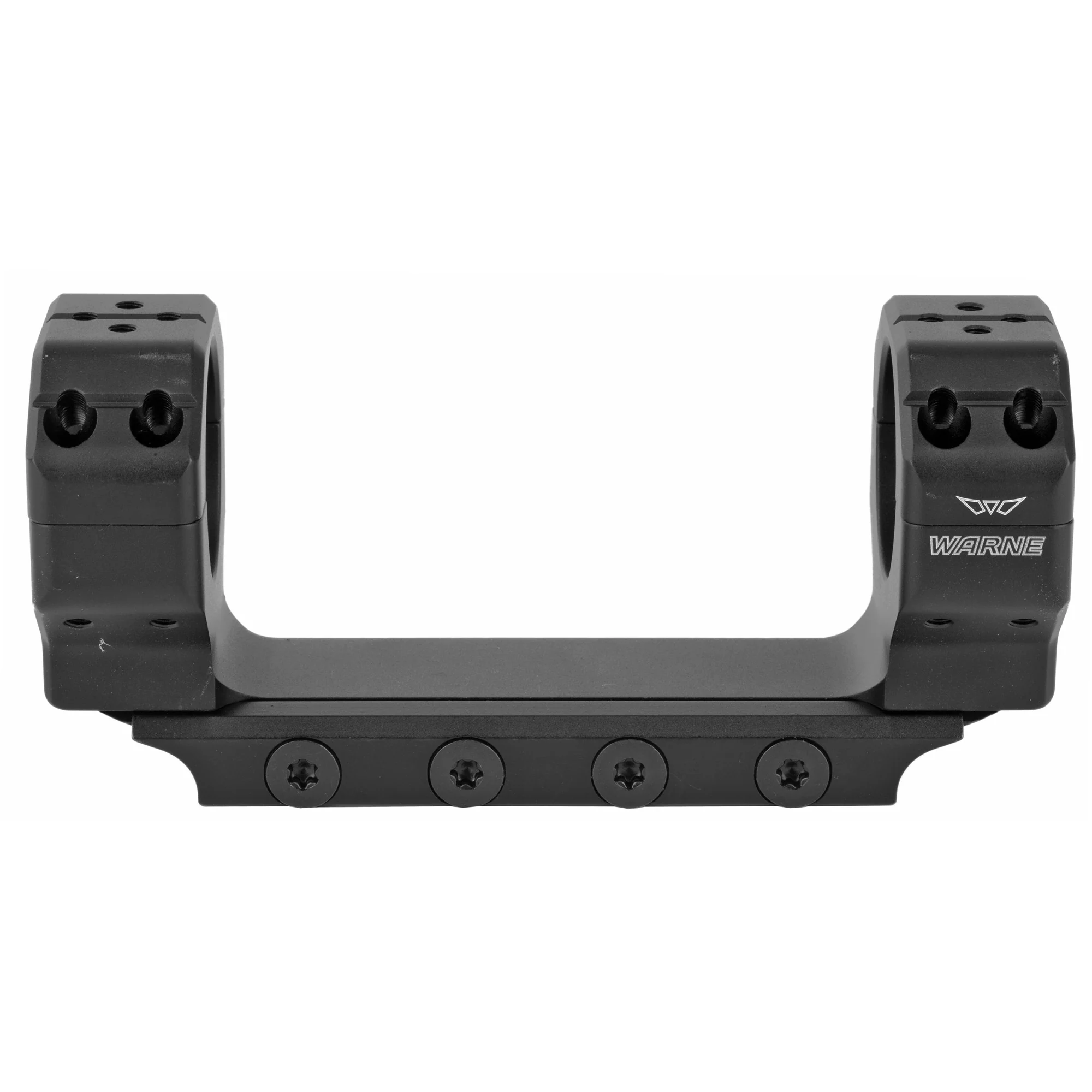 Warne Skyline, 30mm Scope Rings, AR Rifles, Black Matte - 7817M - Image 3