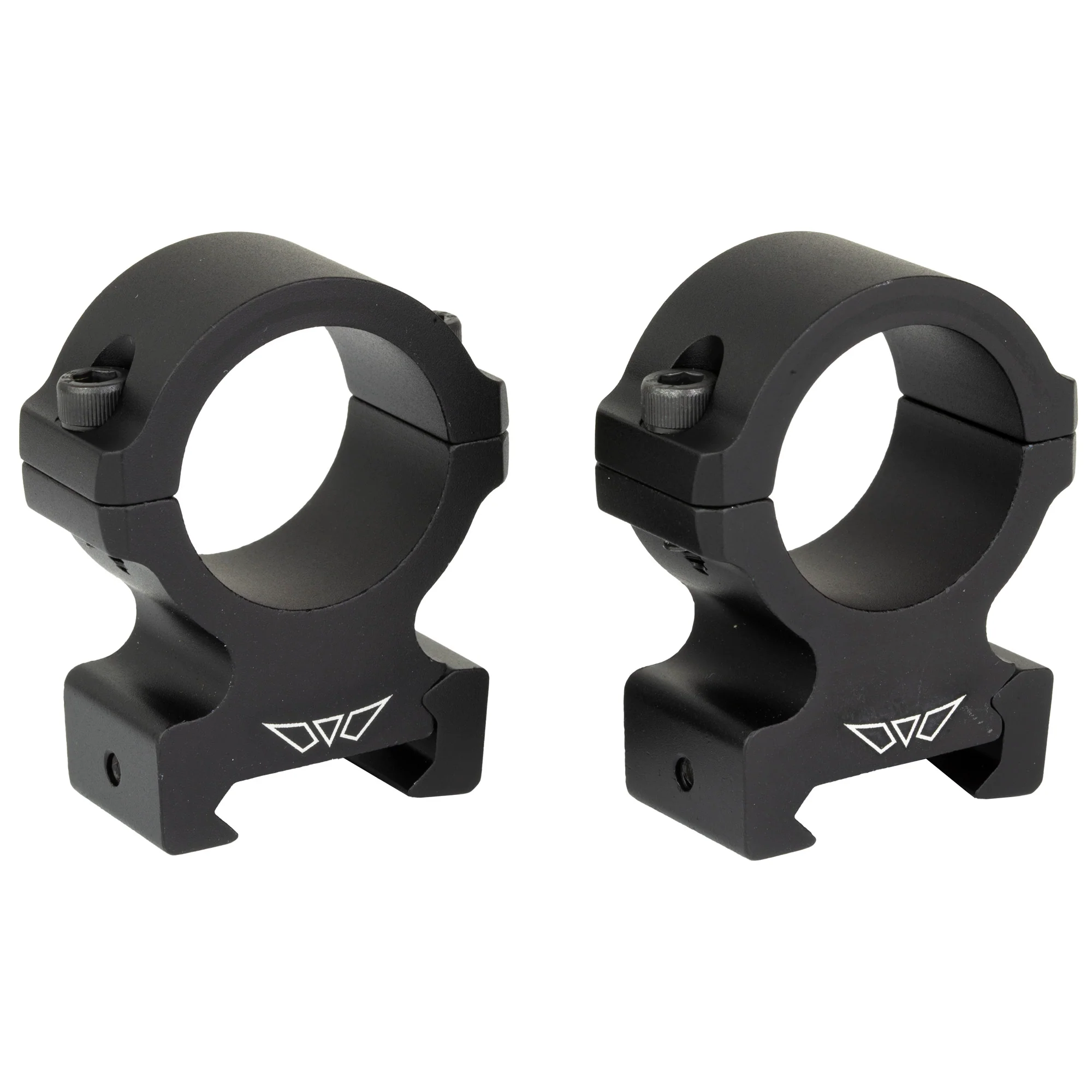 Warne Vapor, 30mm High Scope Rings, Picatinny, Black Matte - V602M - Image 2
