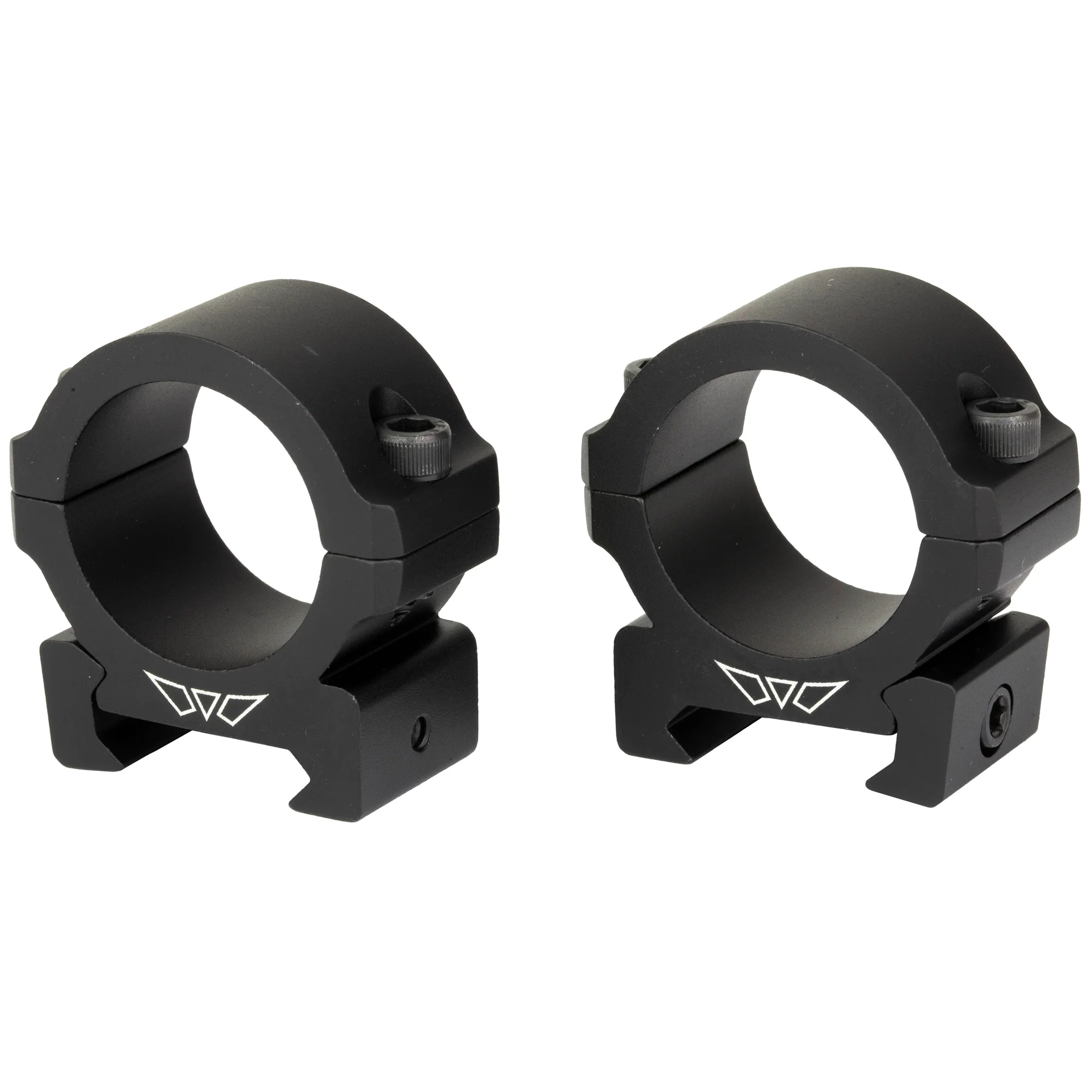 Warne Vapor, 30mm Low Scope Rings, Picatinny, Black Matte - V613M - Image 3