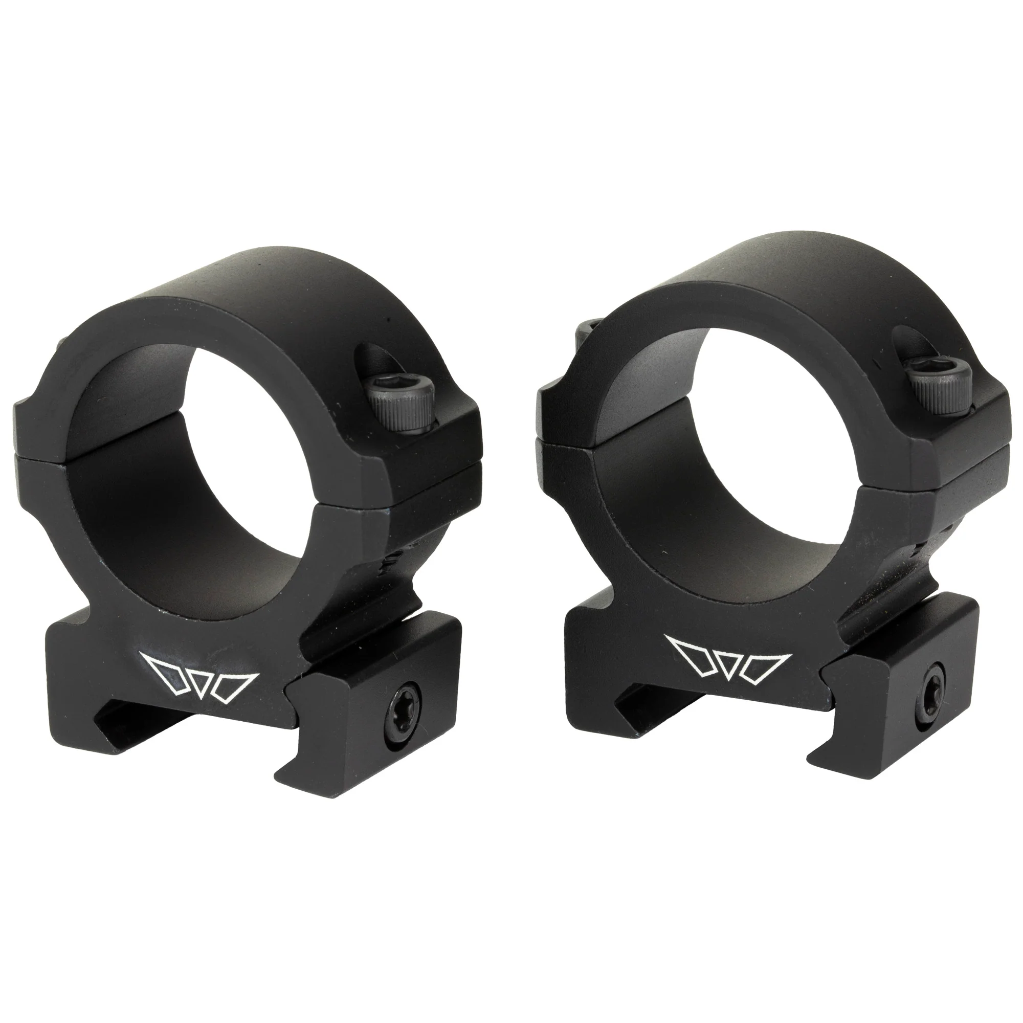Warne Vapor, 30mm Medium Scope Rings, Picatinny, Black Matte - V614M - Image 3