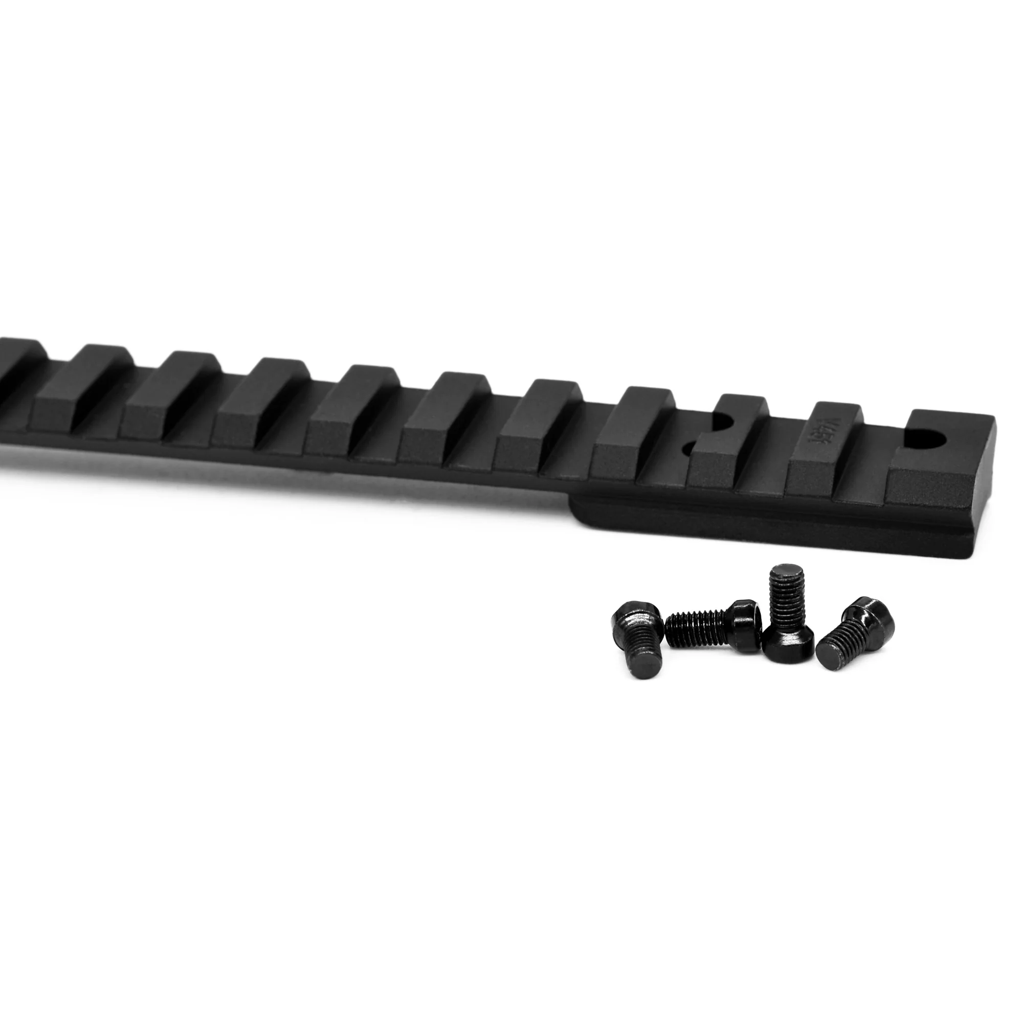 Warne Vapor, Long Action Picatinny Rail, Howa 1500 Long Action, Black Matte - V451M