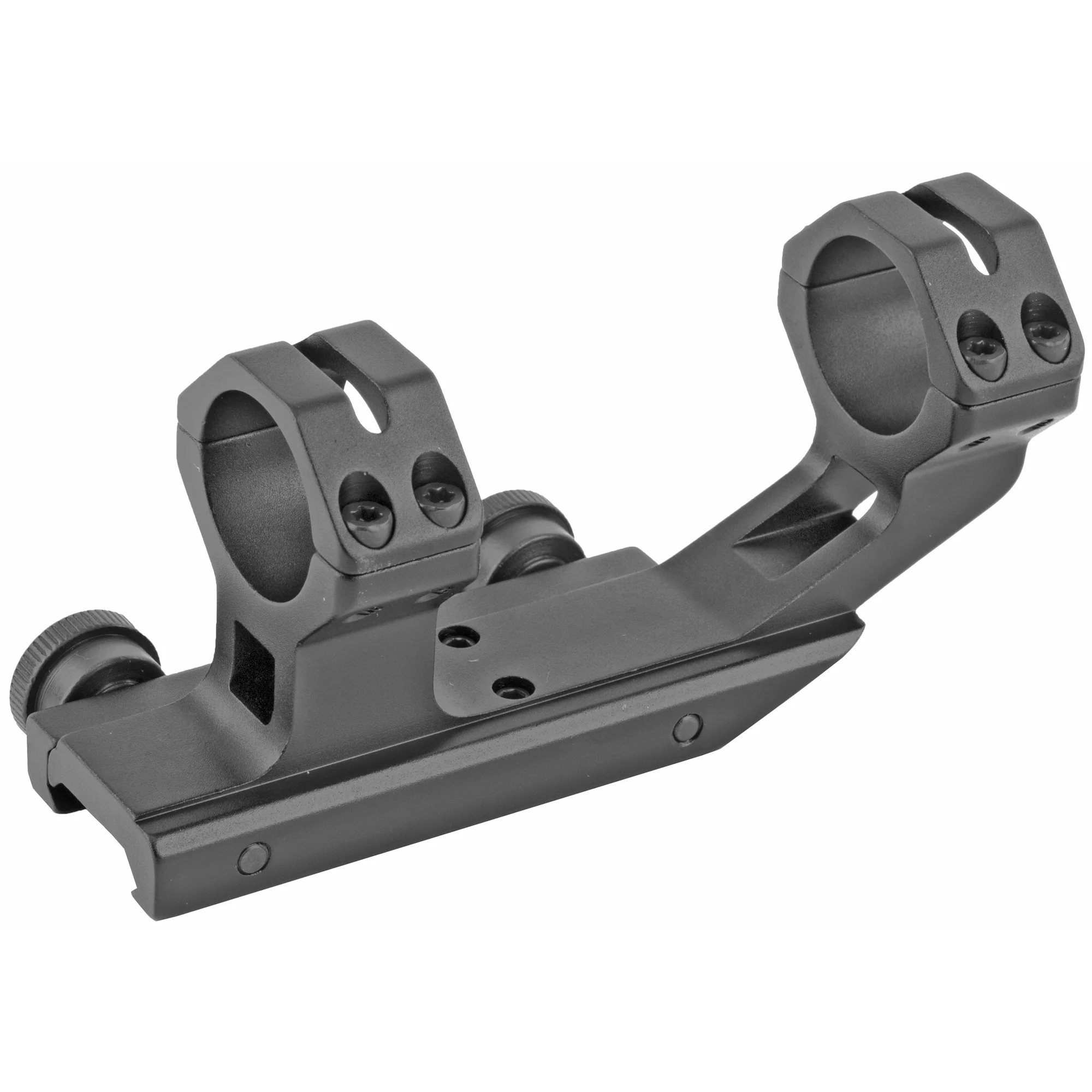 Weaver, 1-Inch High Cantilever Scope Mount, Picatinny, Black Matte - 48376