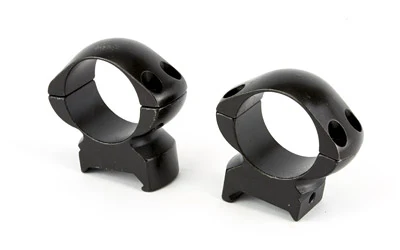 Weaver, 1-Inch High Scope Rings, Picatinny, Black Matte - 49305 - Image 3