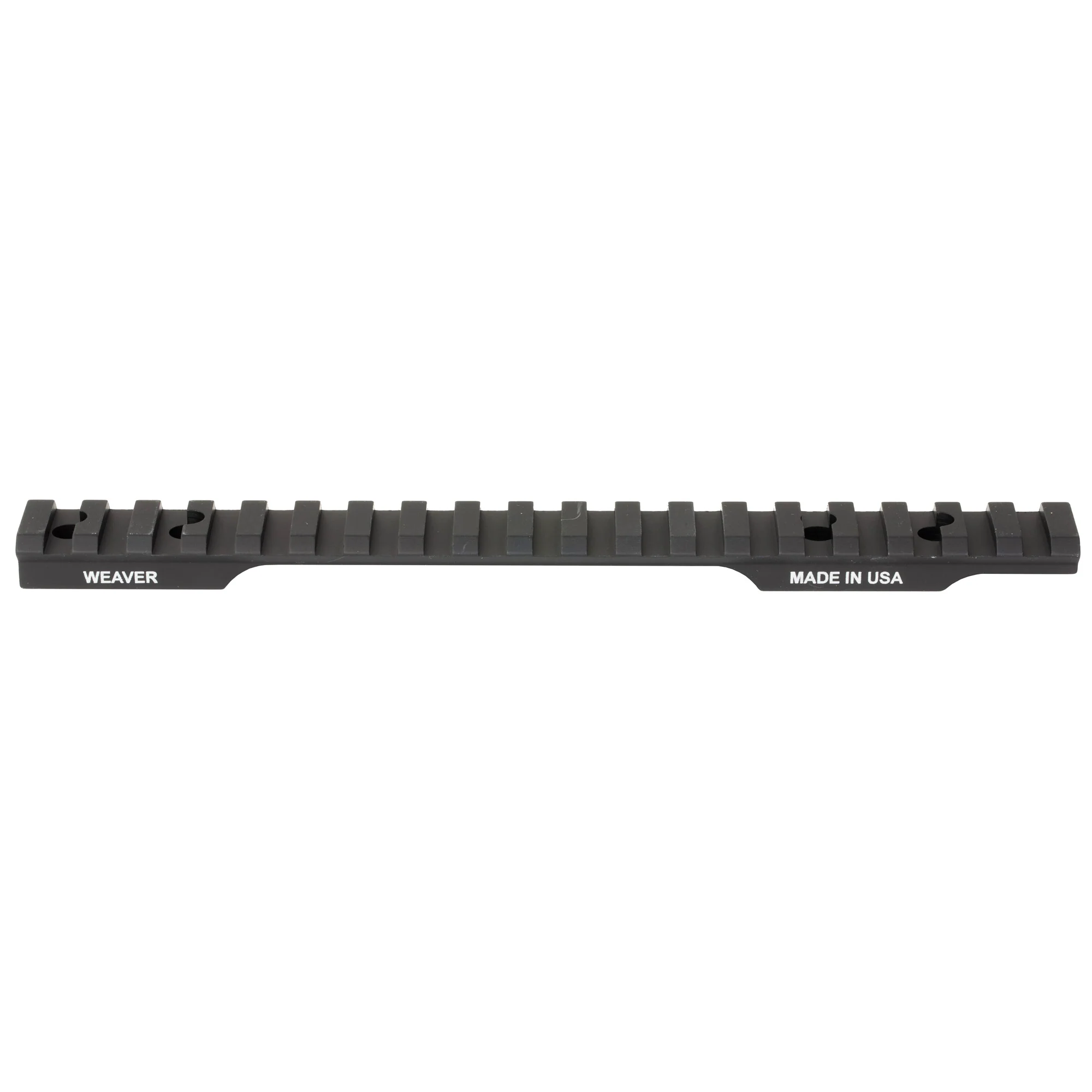 Weaver Multi Slot, 20 MOA Long Action 1-Inch Scope Base, Savage 110 Long Action, Black Matte - 99465 - Image 3